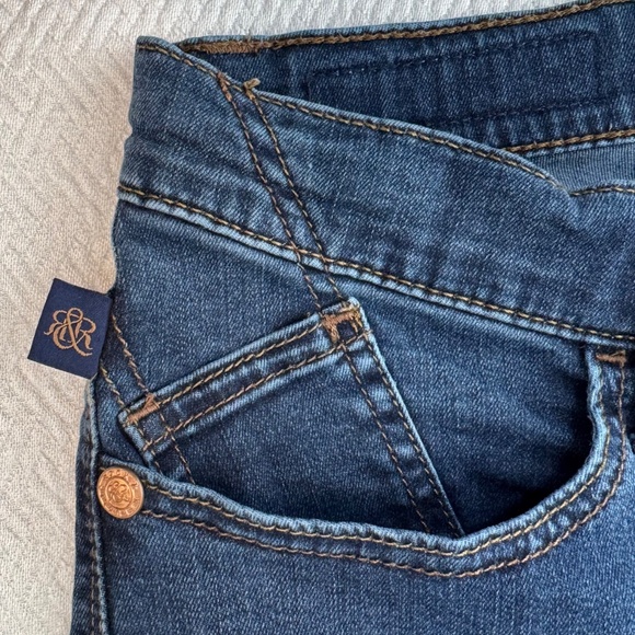 ROCK & REPUBLIC Berlin Skinny Mid-rise Jeans, Blue, Women's Size 10 L31 - Picture 7 of 10